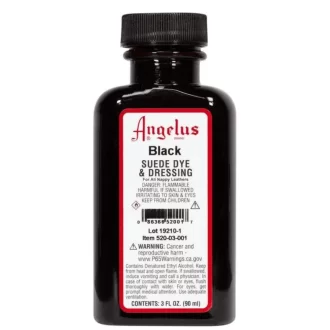 Angelus Suede Dye Black 90ml