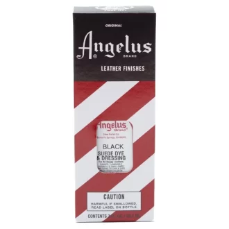 Angelus Suede Dye Black 90ml in box