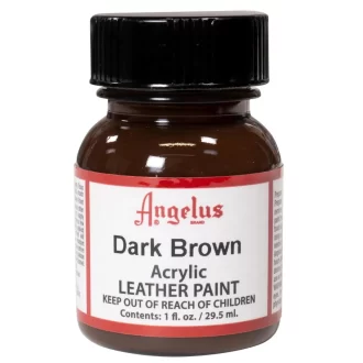 Angelus Acrylic Leather Paint Dark Brown 29.5ml