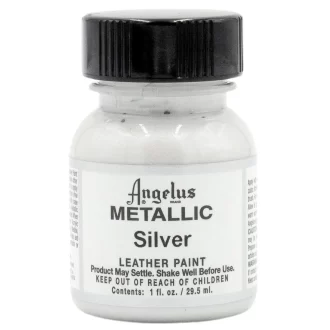 Angelus Metallic Leather Paint Silver 29,5ml