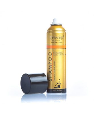 smacchiatore spray per lavare scarpe in camoscio e tessuto prestige shampoo