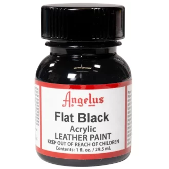 Angelus Acrylic Leather Paint Flat Black 29,5ml