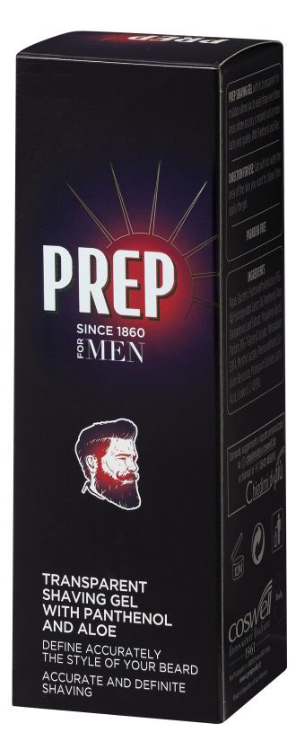 PREP for MEN - ΔΙΑΦΑΝΟ ΖΕΛΕ ΞΥΡΙΣΜΑΤΟΣ 100ML